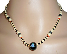 kurze Holz Kette 41,5 cm