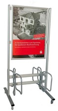 Fahrradständer mit DIN A1