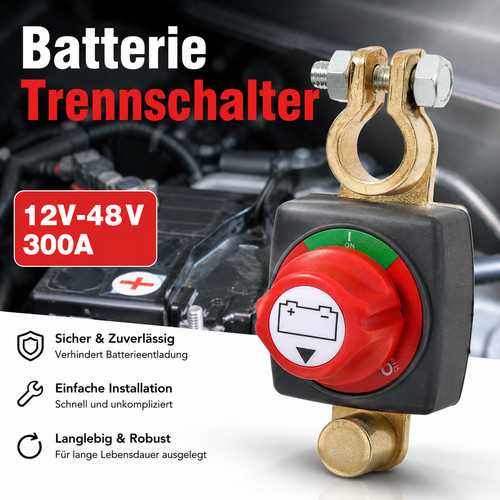 Batterie trennschalter 300a - batterie,