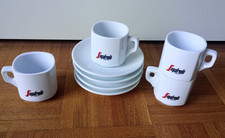 Set 4x Segafredo Cappuccino 175 ml Gastroqualität Tasse + Untertasse