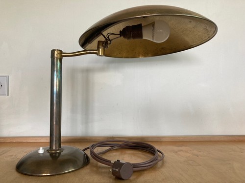 Art deco swing arm tischlampe - art,
