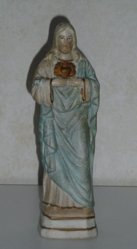 Gipsfigur herz jesu - gipsfigur, alt