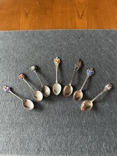 7 Wappenlöffel Silberlöffel