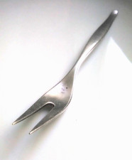 Bruckmann Aufschnitt- Gabel Modell 762 Party Entwurf Dittert 1957 versilbert