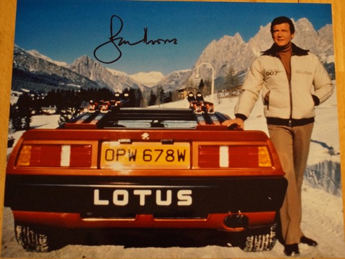 Roger moore autogramm - autogramm, 007