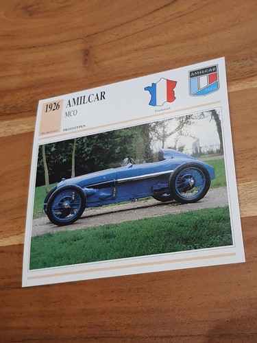 Amilcar mco geschichte - ,