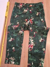H&M Hose Grün Damen Blumen