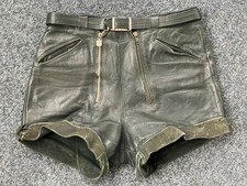 Vintage burschen ledershorts - vintage,