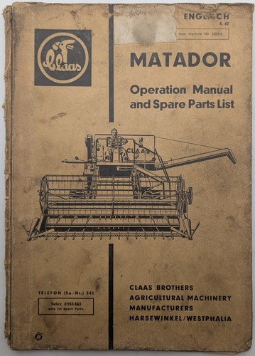 Claas matador standard - claas,