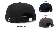 Docker Mütze Seemannsmütze Fischermütze Docker-Cap Herren Damen