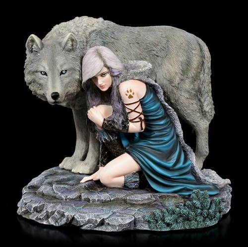 Wolf figur protector by - wolf,