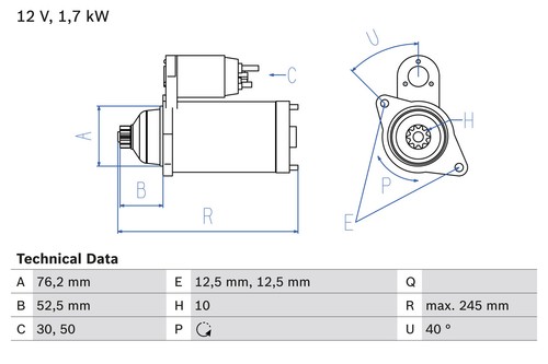 Bosch 986 020 300 - 0,