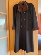 Loden Mantel Original Schurwolle/Alpaka mit Alpakakragen /Armstulpen