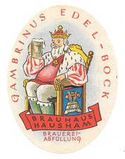 Bieretikett Brauhaus Auer