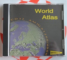 CD World Atlas CD32 A1200/4000 (Amiga, 1995, Jewel-Case)