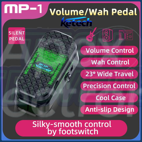 Jamjum volume wah pedal - jamjum, volume/wah