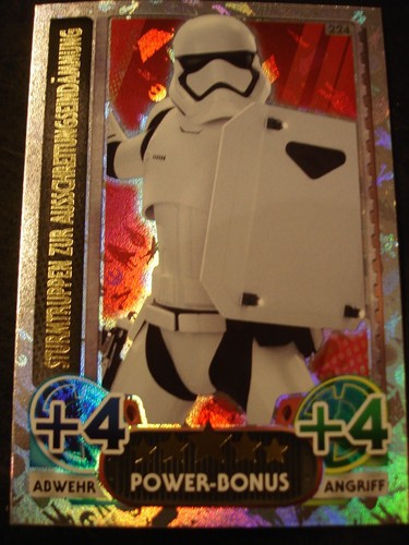 Topps force attax - force, wars