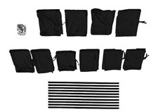 Sonnenschutz Vorhänge Set