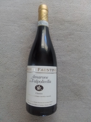 Monte faustino amarone - faustino, della