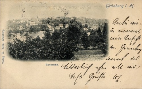 Grünberg hessen - ak, in