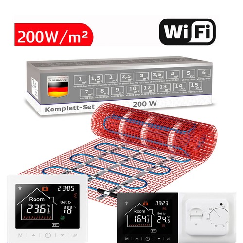 Elektrische fußbodenheizung - elektrische,