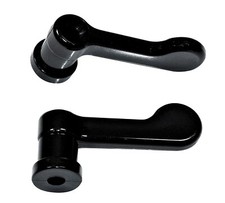 Vorreiber Fensterriegel Kunststoff schwarz mit 14mm Aufschlag, Fenstervorreiber