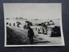 WEHRMACHT, Aufmarsch, Russland, Pkw, Motorräder, Krad, Fahrzeuge