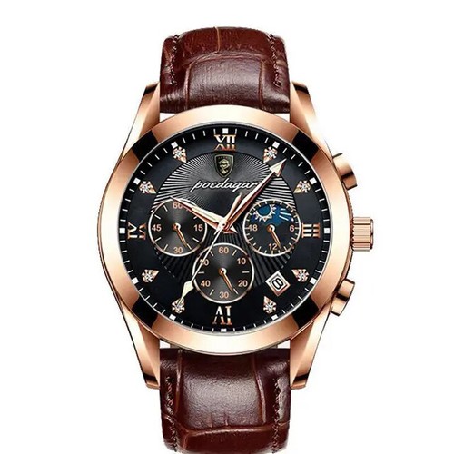 Herren armbanduhr edelstahl - herren,