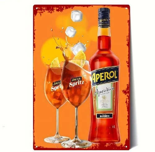 Blechschild aperol spritz - blechschild,