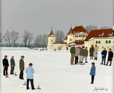 Ölgemälde Malerei Josef Wahl
