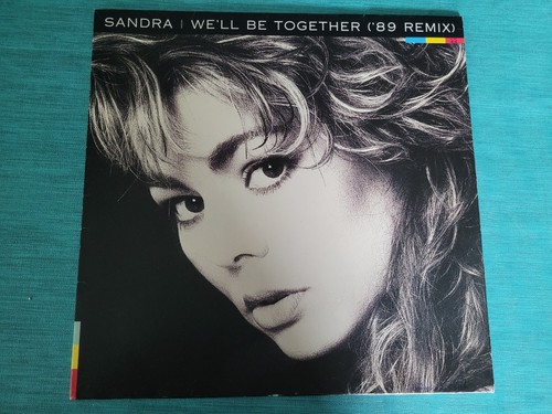 Maxi singel vinyl sandra - 12“,
