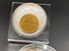 RAUB DER EUROPA - DEUTSCHLAND - 1 DM 1990 VERGOLDET - NEUSILBER - Ø 40mm - ST