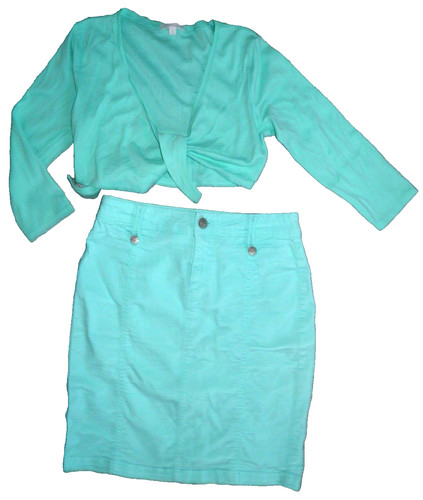 Super damen jeans rock bolero - super,