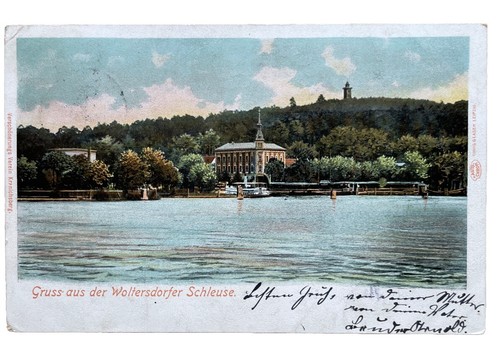 Postkarte woltersdorf b - postkarte,