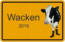 25cm Car Sticker Cow Wellies