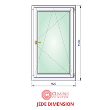Neu Fenster nach Maß Holz 920