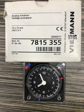 Viessmann 9509143 Analog-Schaltuhr (72 x 72 mm) 230/7,5 V. (7815355)