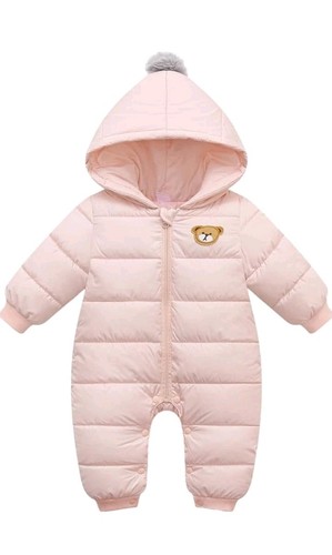 Vine pink strampler gesteppt - vine,