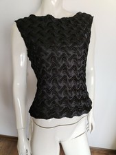 JOSEPH RIBKOFF schwarzes ärmelloses Top Gr.M/L