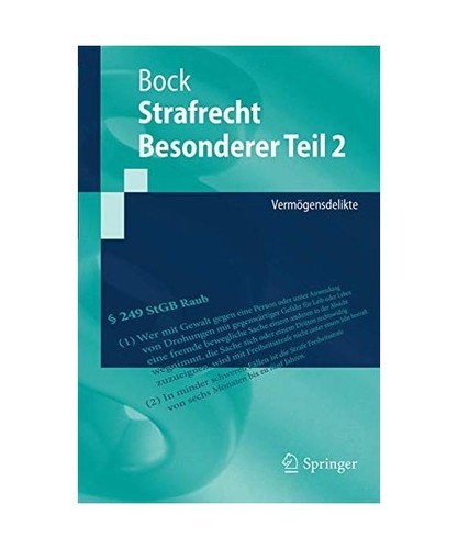 Strafrecht besonderer teil - besonderer, 2