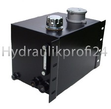 Hydrauliktank Öltank Hydrauliköltank Tank Holzspalter 36 L mit 2 Laschen