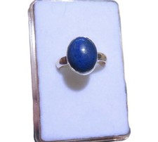 Lapis Lazuli Ring 925 Silber