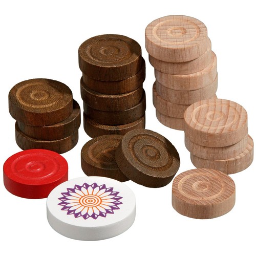 Carrom spielsteine set classic - carrom-spielsteine-set,
