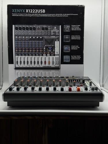 Behringer x1222usb audio - behringer, audio-mixer
