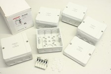 5x HENSEL DE9345 11x6-18mm Gehäuse Kabelzweigkasten  Kleinverteiler DE9345 OVP