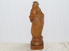 Heiligenfigur Holzfigur "Heiliger Maria mit Jesuskind" Immaculata, Anri!