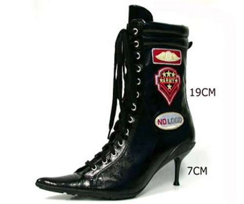 Designer high heels stiefel - stiefel, "