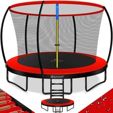 KESSER® Trampolin SET Gartentrampolin Kindertrampolin mit Netz Leiter Plane TÜV