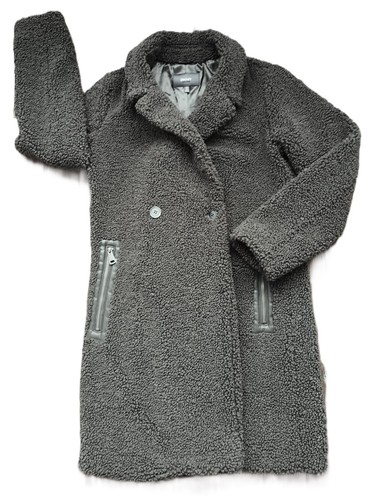 Dkny mantel kunstfell webpelz - dkny,