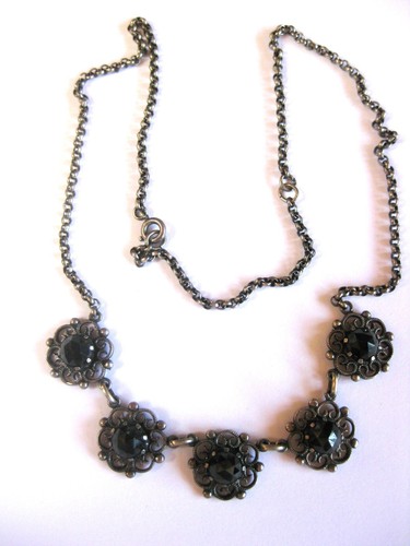 Antikes collier silber 800 mit - 800,